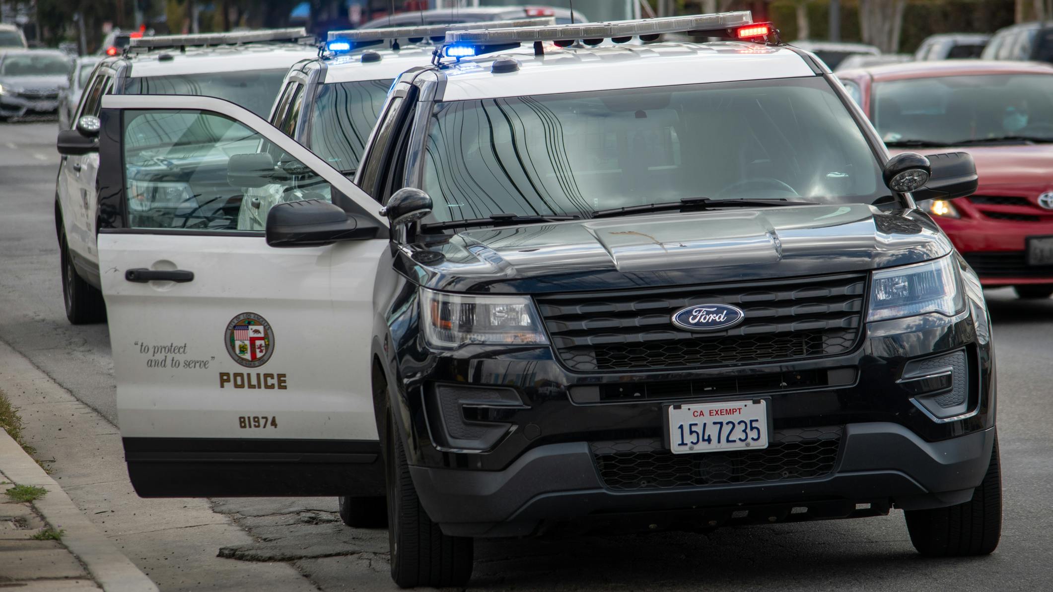LAPD SUV cruiser