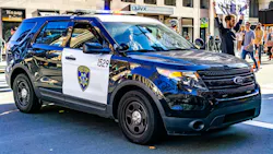 Oakland Police Department SUV