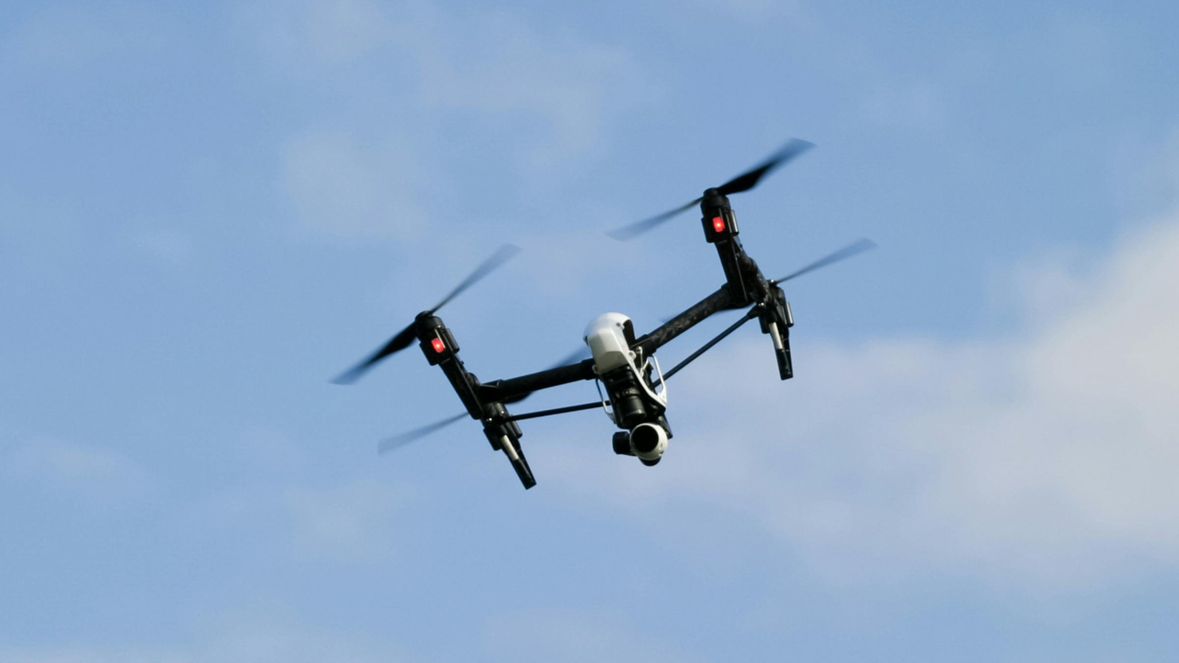 Drone in flight