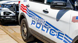 Detroit police cruiser