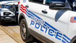 Detroit police cruiser