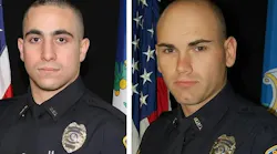 Bristol Police Sgt. Alex Hamzy (left) and Lt. Dustin DeMonte