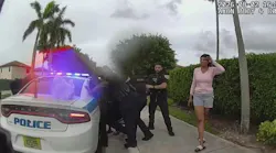 A Homestead police officer saves an autistic boy from drowning in a pond