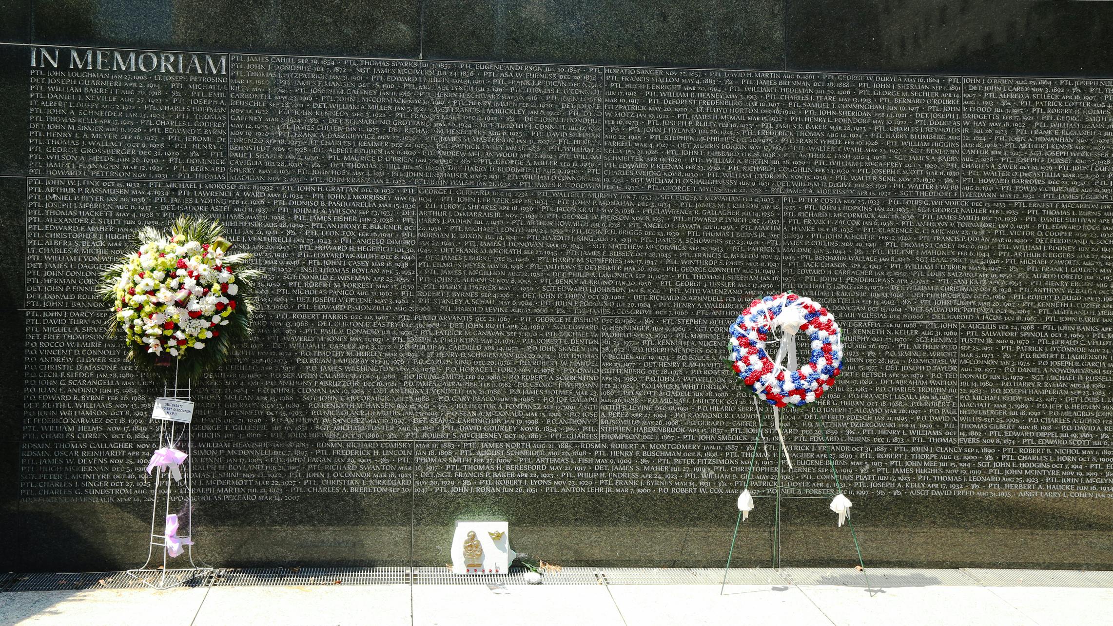 NYC Police Memorial Wall