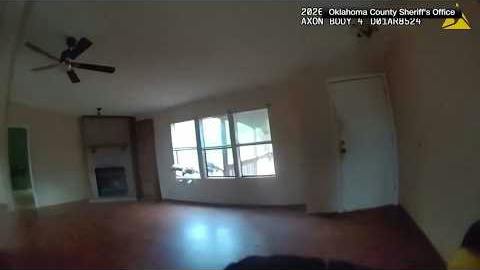A suspected copper thief dives through a closed glass window to escape an Oklahoma County deputy