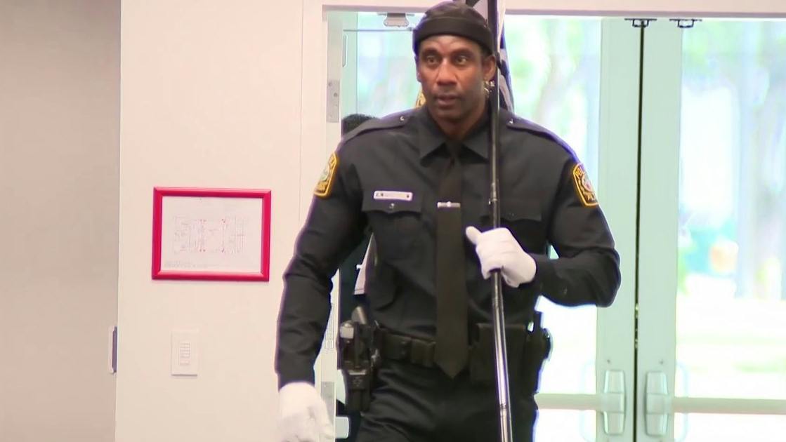 NBA Hall-of-Famer Amar'e Stoudamire becomes a Miami-Dade Schools police officer