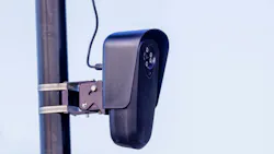 License plate reader camera