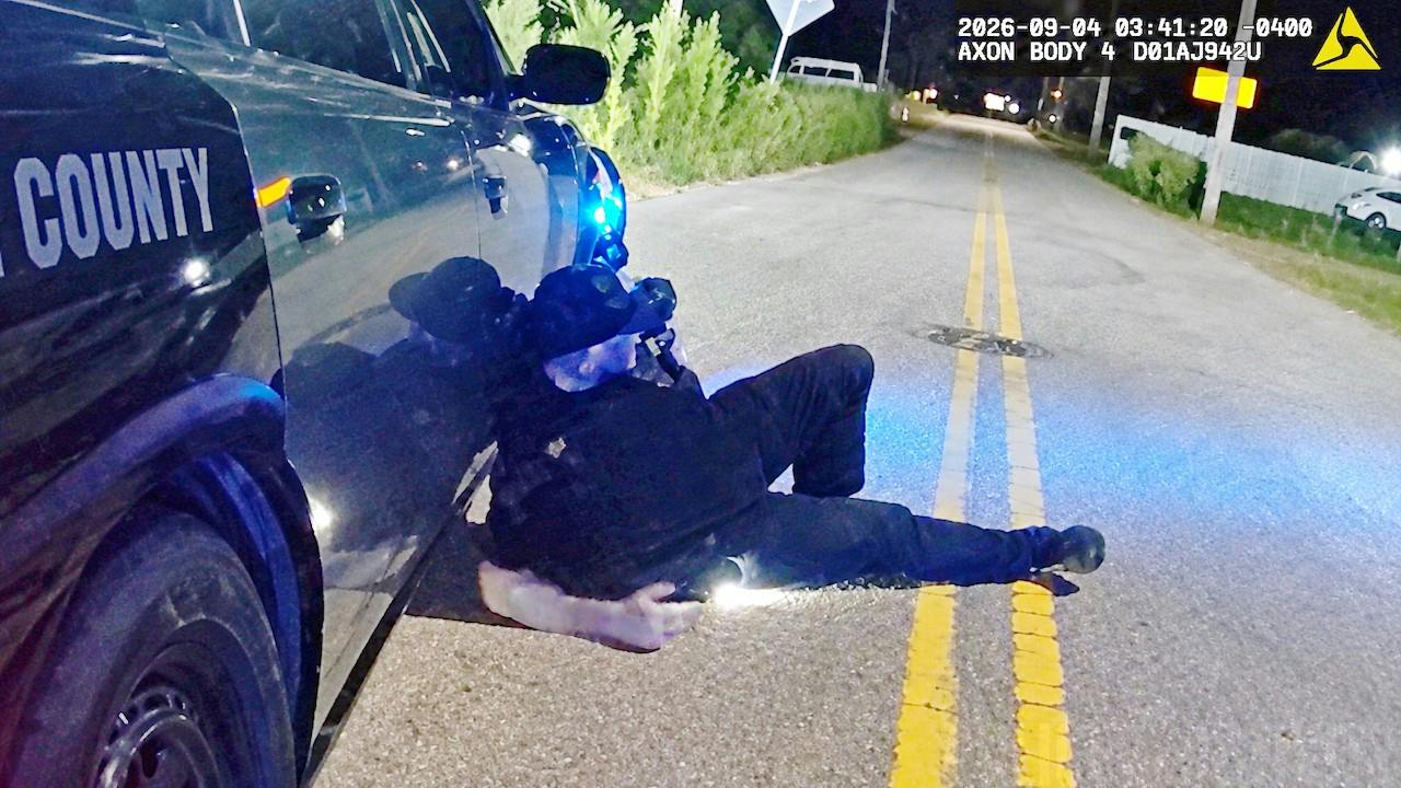 A Greenville County sheriff's deputy is wounded in a shootout