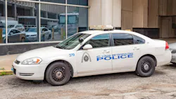 St. Louis police cruiser