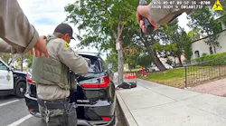 Los Angeles County desputies confront man accused of holding etranged wife hostage
