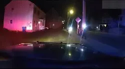 Waterbury police chase wanted suspect through backyard