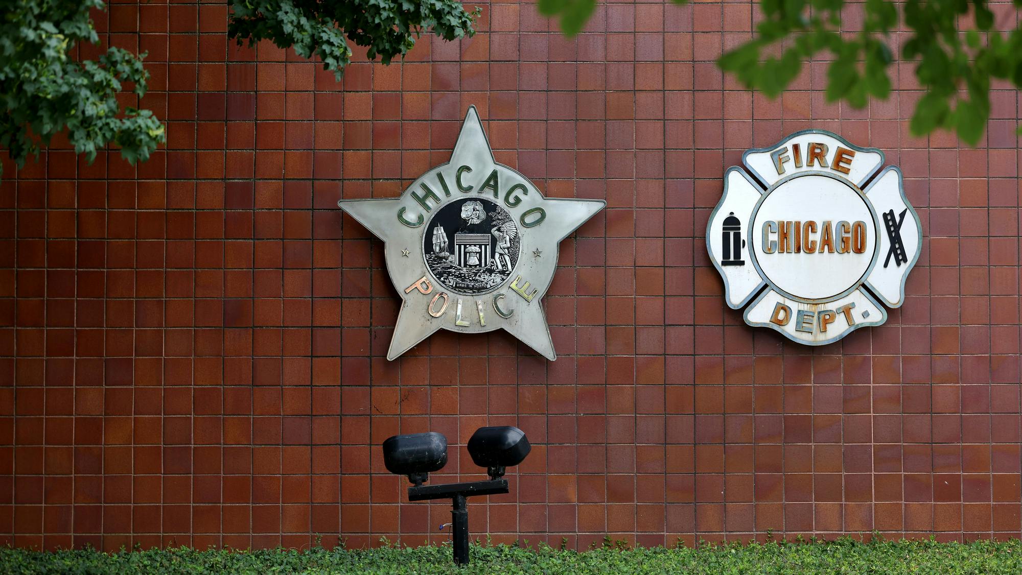 Exterior of Chicago Police Department Headquarters, 3510 S. Michigan Ave., July 10, 2026.