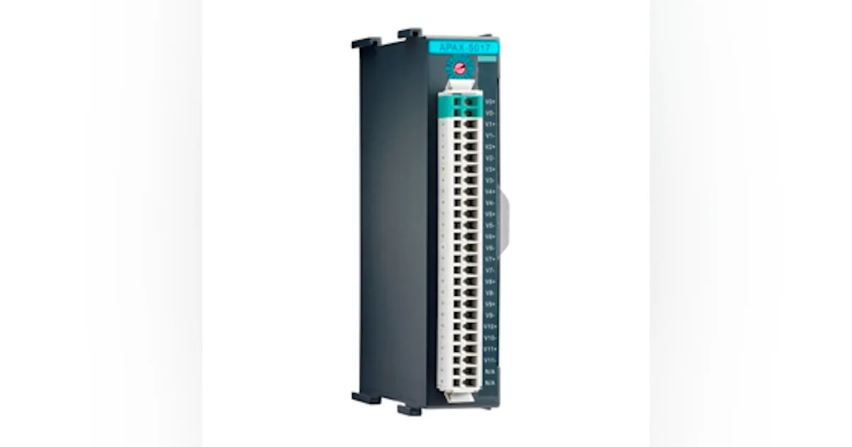 Rtd Type Input Module New Series of RTD and High Speed Analog Input Modules | Automation World