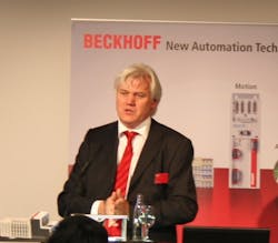 The first servo motors developed through a joint venture with Fertig Motors will be released at the end of 2011, says Beckhoff A The first servo motors developed through a joint venture with Fertig Motors will be released at the end of 2011, says Beckhoff A