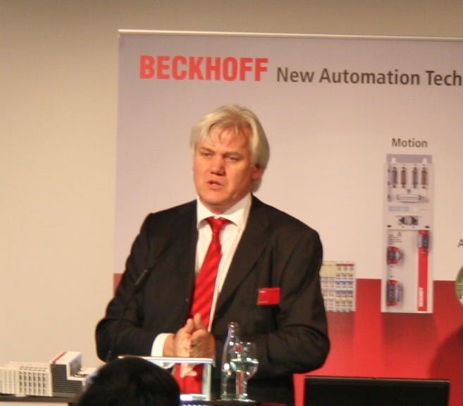 The first servo motors developed through a joint venture with Fertig Motors will be released at the end of 2011, says Beckhoff A