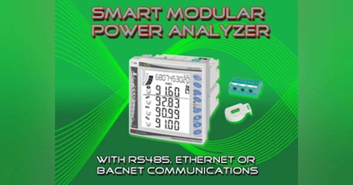 Modular Analyzer Smart Modular Power Analyzer | Automation World