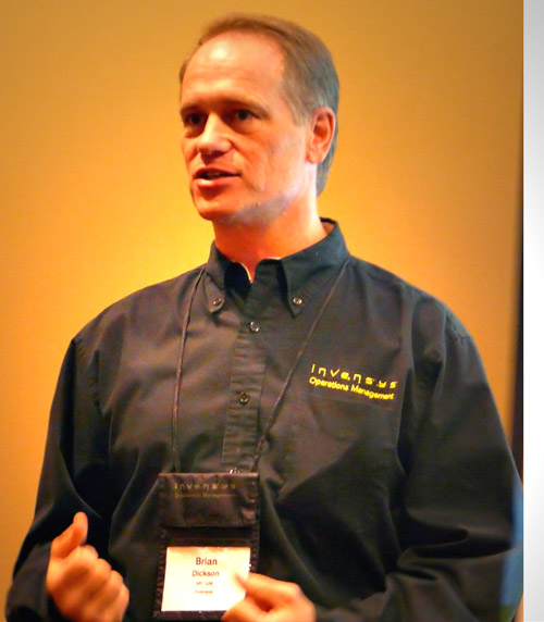 In Wednesday's Foxboro M&I roadmap session, Brian Dickson, vice president and general manager, Instrumentation, Invensys Operati