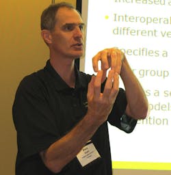 'IEC 61850 has become the defacto standard for substation automation, ' said Mark Grant, product sales executive, SCADA systems 'IEC 61850 has become the defacto standard for substation automation, ' said Mark Grant, product sales executive, SCADA systems