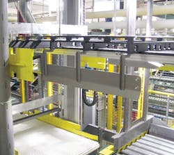 Excessive moment loads on linear actuators caused a bottle cleansing packaging and sorting conveyor system to constantly fail. R Excessive moment loads on linear actuators caused a bottle cleansing packaging and sorting conveyor system to constantly fail. R