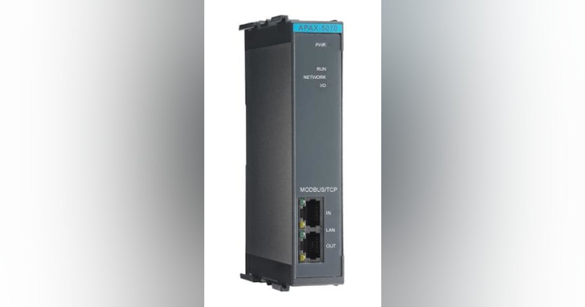 High-density Modbus/TCP Remote I/O solution | Automation World