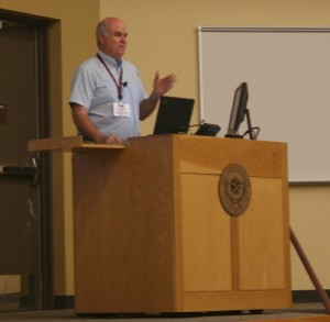 Keynoter Dr. Thomas Edgar, of the University of Texas, challenged attendees to become more energy responsible.