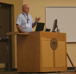 Keynoter Dr. Thomas Edgar, of the University of Texas, challenged attendees to become more energy responsible. Keynoter Dr. Thomas Edgar, of the University of Texas, challenged attendees to become more energy responsible.