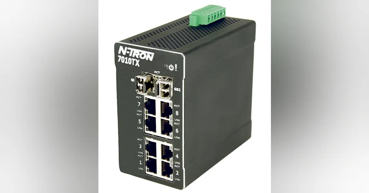 Compact Ethernet Switches Added | Automation World