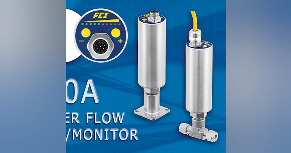 Compact, Low-cost Flow Switch | Automation World