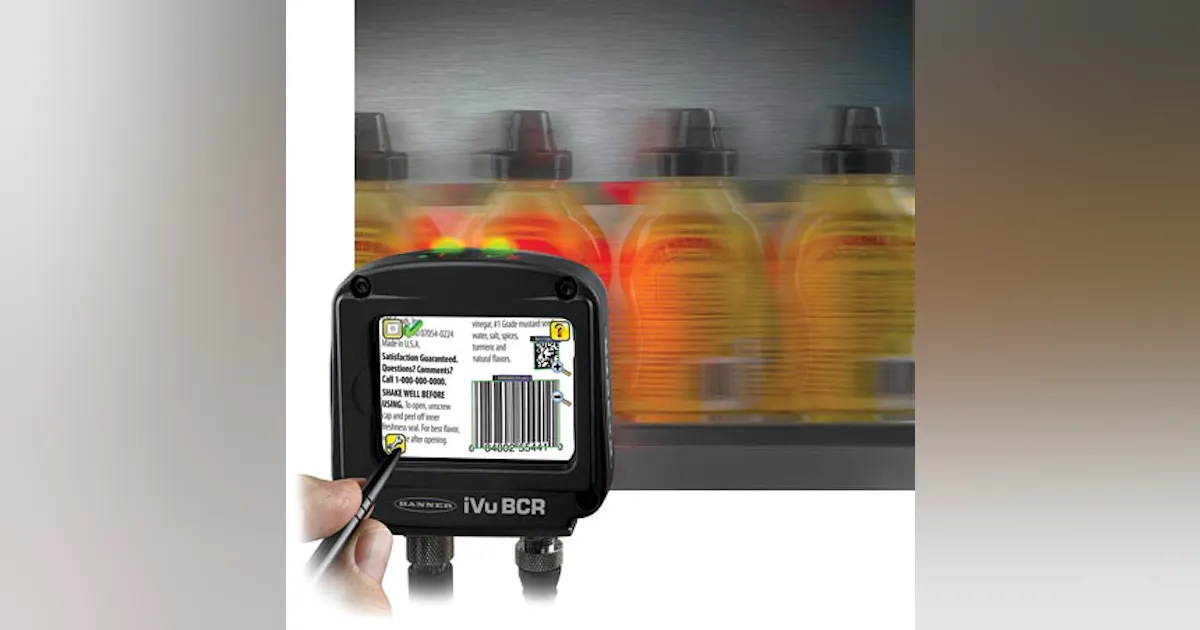 Bar Code Reader Features Touchscreen | Automation World