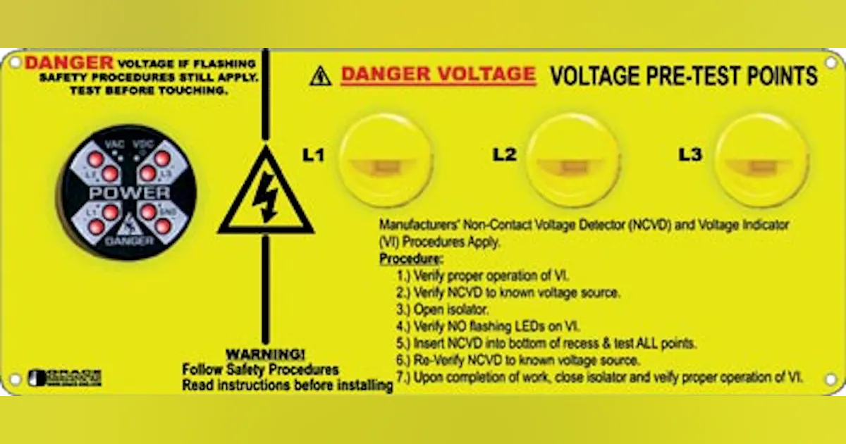 Check Volt Box Check Voltage Outside the Box | Automation World
