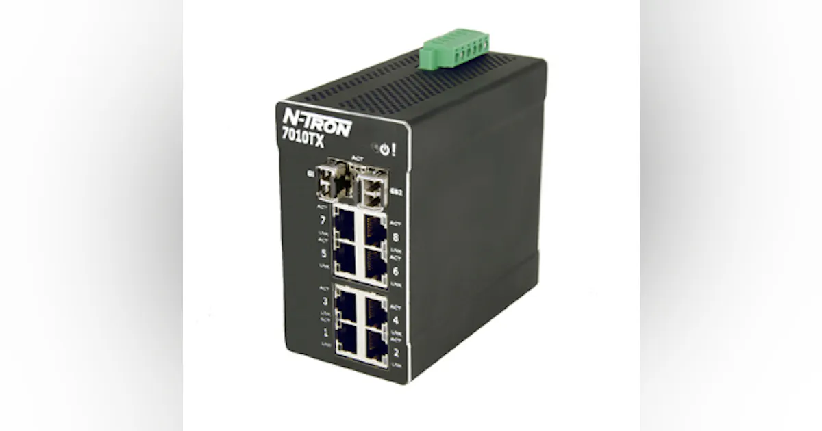 Rugged Line of Fully Managed Industrial Ethernet Switches with New ...