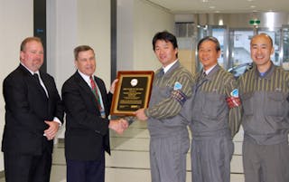 The Mitsubishi Chemical Corp. ethylene plant in Kashima, Japan, is the recipient of the 2009 Hart Plant of the Year Award.