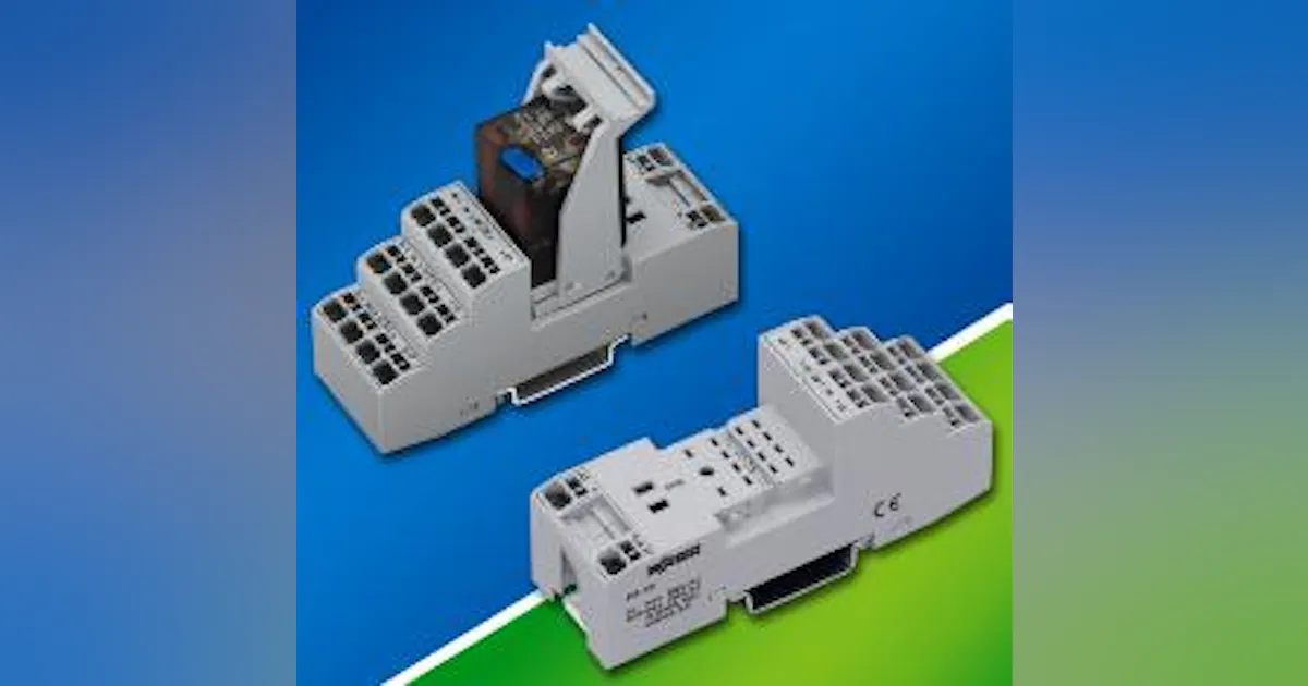 Double-Throw Relay Modules Handle Robust Applications | Automation World