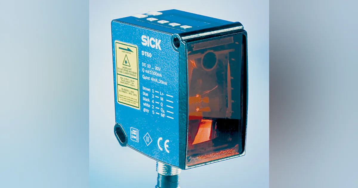 Compact, Precision Distance Sensors | Automation World