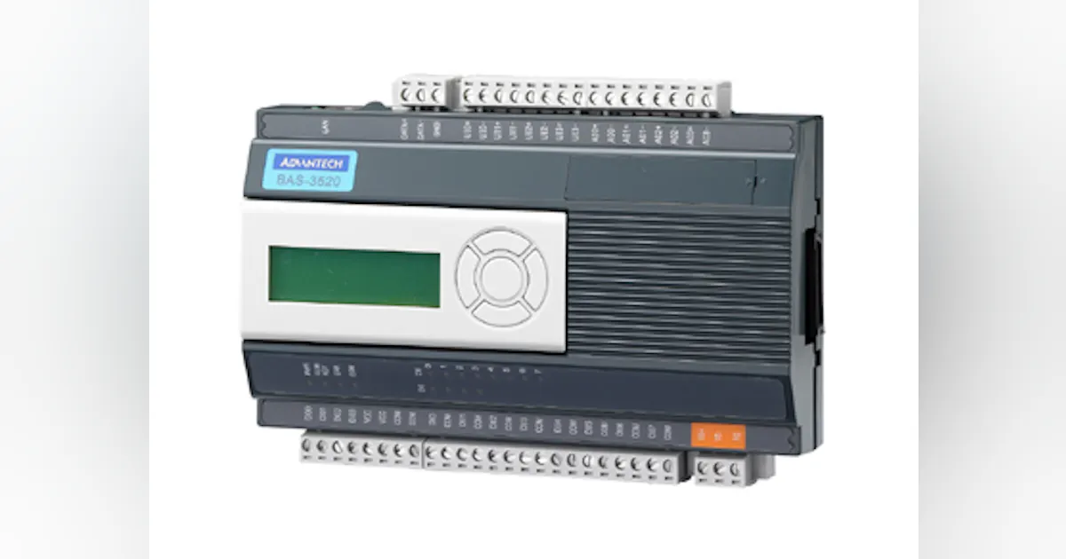 Advc Controller Advantech Launches Full-Featured Building Automation Controller Series ...