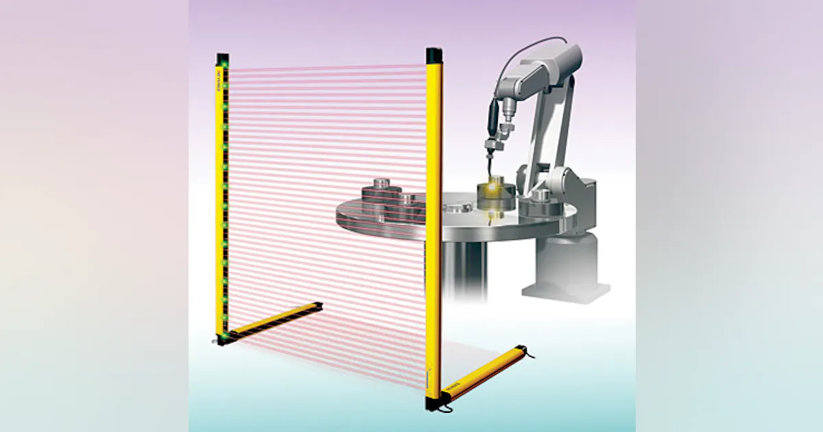 Rugged, Space-saving Light Curtain | Automation World