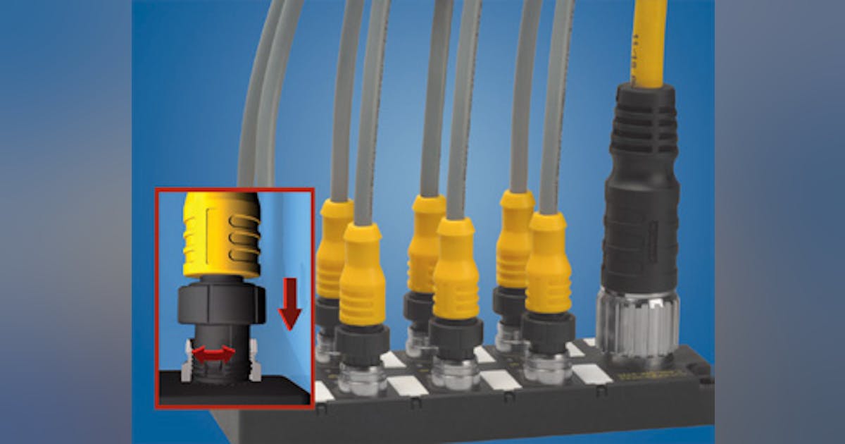 S12 Quick-Connect Connectors Reduce Installation Time | Automation World
