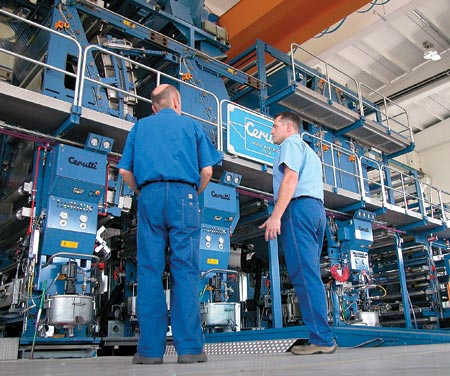 Ceruttis presses have more than 1000 I/O points connected by many different networks.