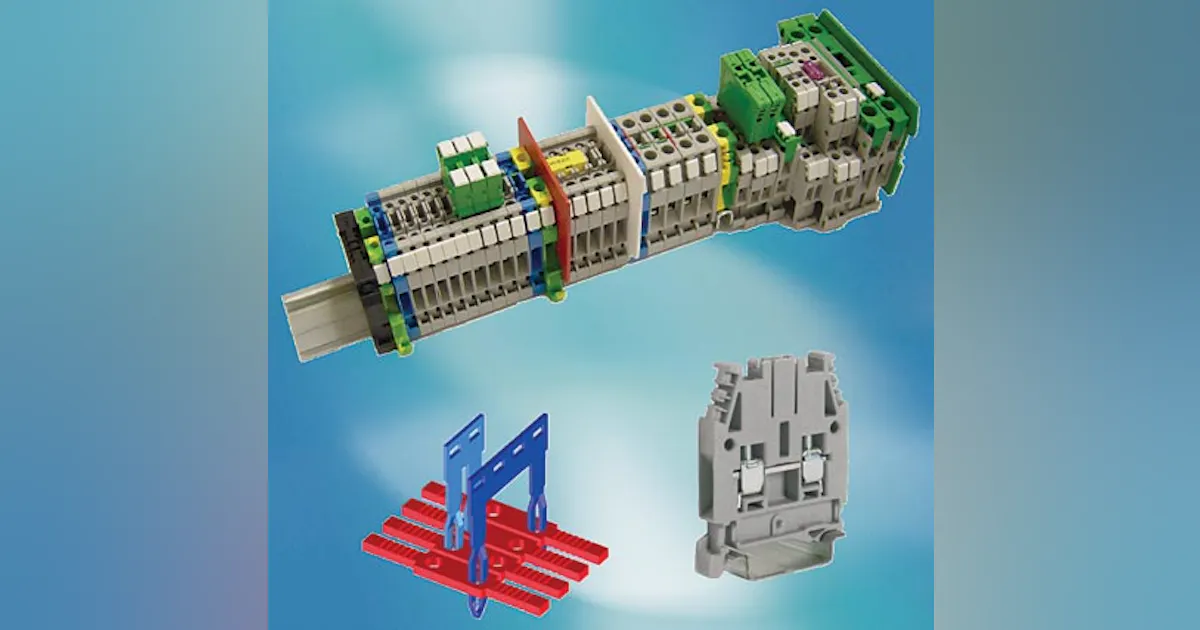 Terminal Blocks for Plug-in Jumpers | Automation World