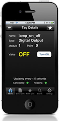 Opto iPAC Mobile application enables mobile manufacturing. Opto iPAC Mobile application enables mobile manufacturing.