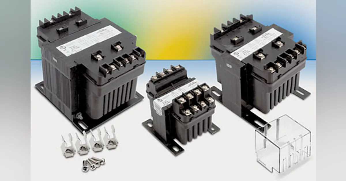 Control Power Transformers | Automation World