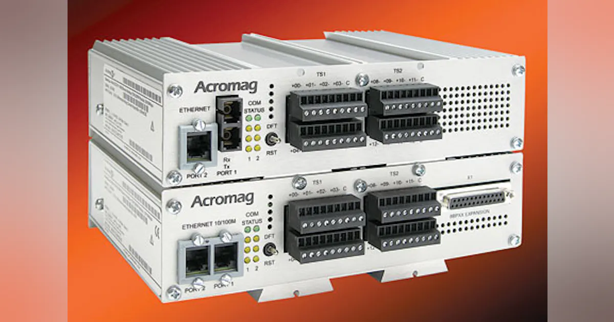 Ethernet I/O Adds Analog Inputs | Automation World