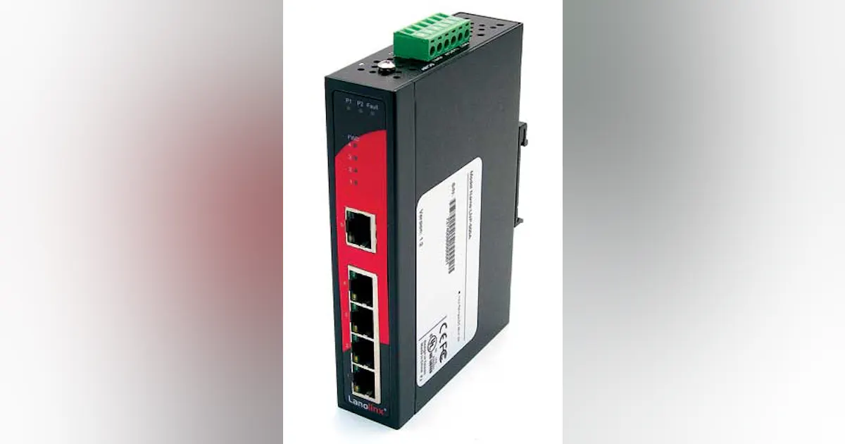 Switches Feature Power over Ethernet | Automation World