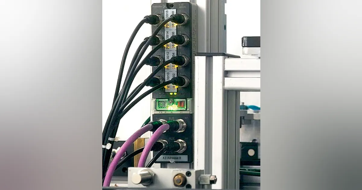 Sensor Actuator Interface Line | Automation World
