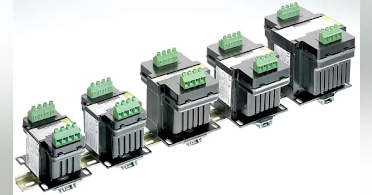 Trasnformer Rails Rail-mountable Control Transformers | Automation World