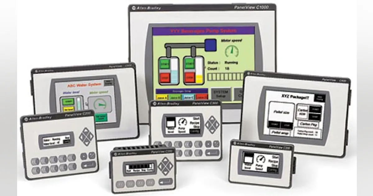 Rockwell Automation's PanelView Component HMIs | Automation World