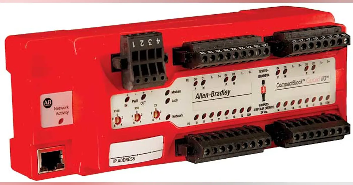Safety I/O Features EtherNet/IP | Automation World
