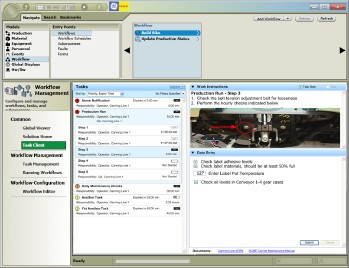Proficy Workflow is designed to solve a broad spectrum of production challenges. Workflows can involve basic tasks such as askin