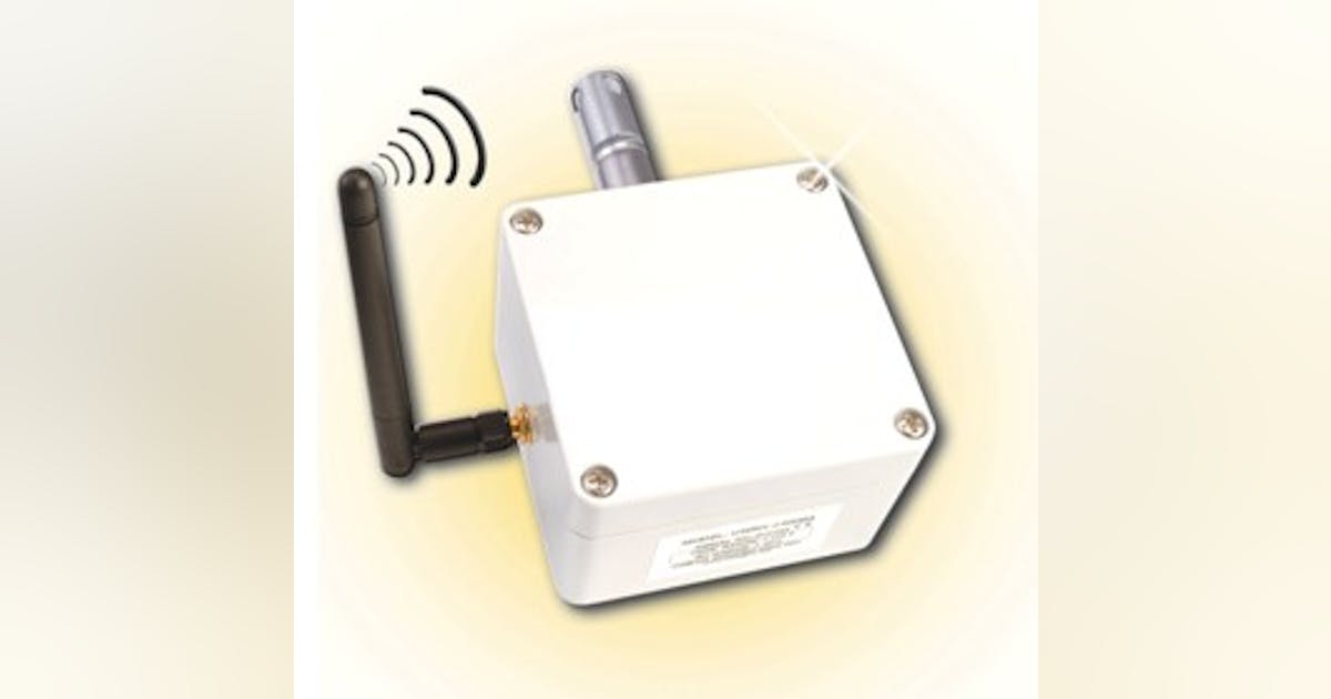 Wireless Relative Humidity/Temperature Transmitter | Automation World