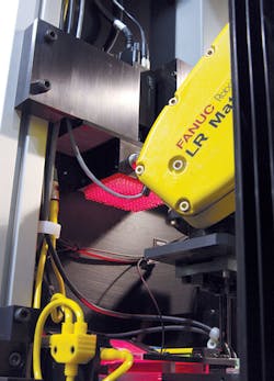 Averna's vision system identifies a part, before a robot grabs the part. Averna's vision system identifies a part, before a robot grabs the part.